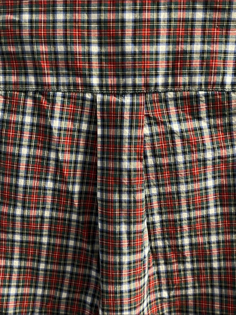 Ralph Lauren Red, Green, White & Navy Plaid Button-Down Shirt kids 10-12